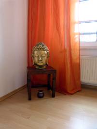 BuddhaKopf Yogaraum